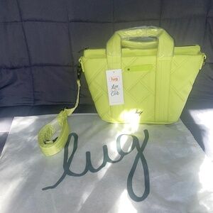 Lug Dory Matte Luxe Margarita with Flamingo Lining